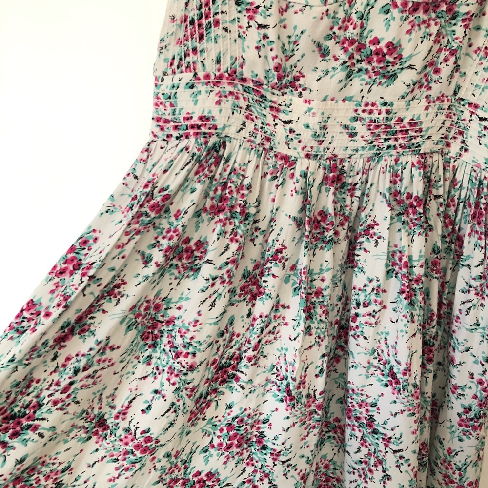 LC Lauren Conrad Floral Print Heart Cutout Dress - Picture 5 of 11